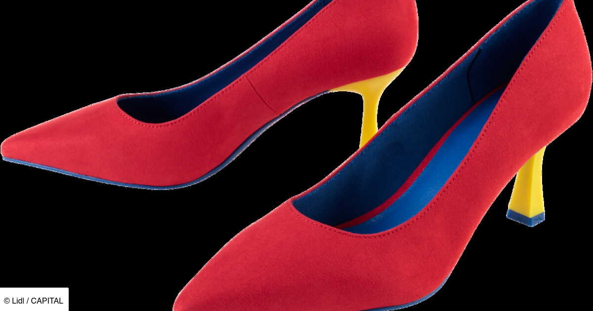 Escarpins Lidl - Taille 39 - Rouge Vif - Neufs En Boîte - Talons Femme