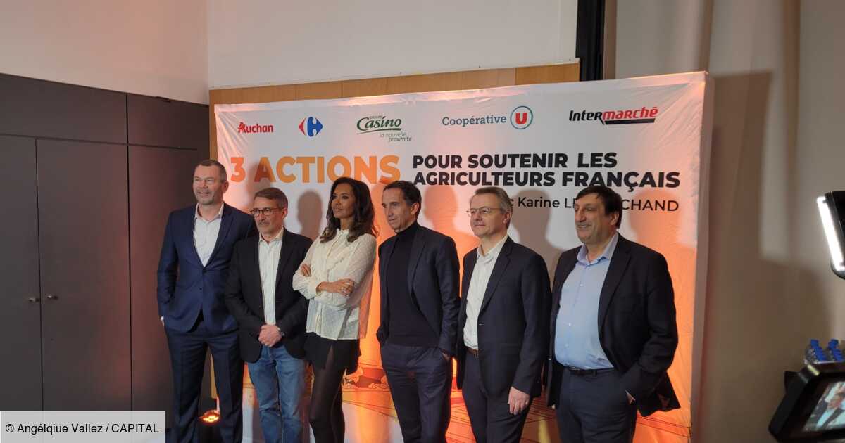 Auchan, Casino, U… les promesses de ces distributeurs pour calmer la colère des agriculteurs