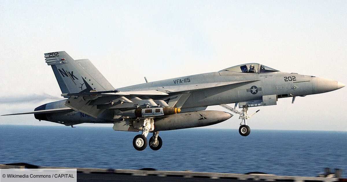 Un avion de chasse de l’US Navy porté disparu après… avoir glissé d’un porte-avion