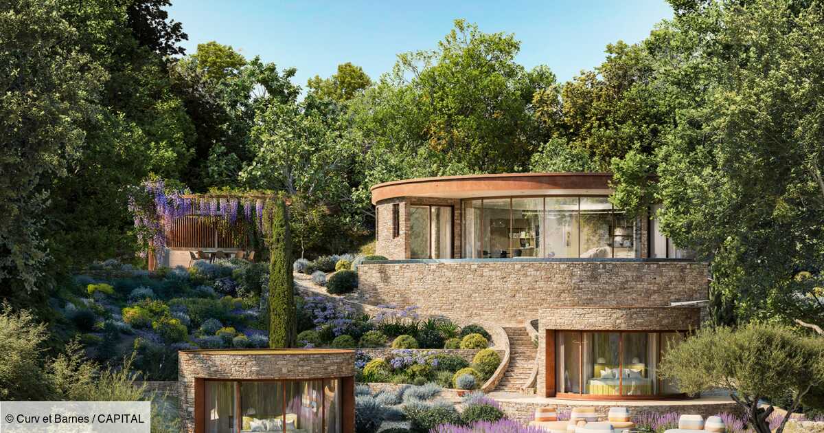 Curves walls, car lift… Here is the price of these futuristic villas in Provence