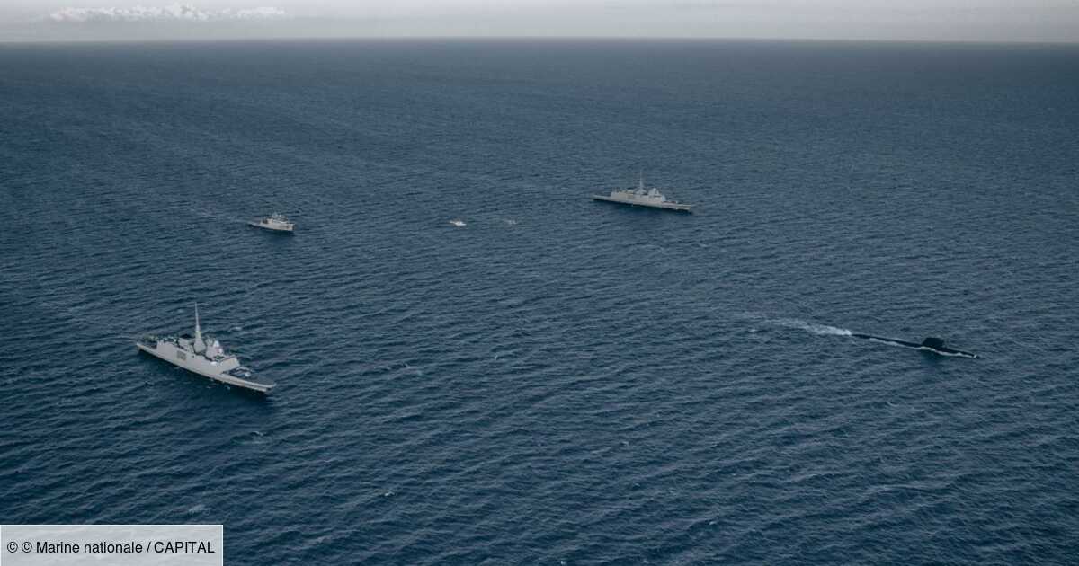 Un sous-marin Suffren pris en chasse en Méditerranée pour un exercice grandeur nature