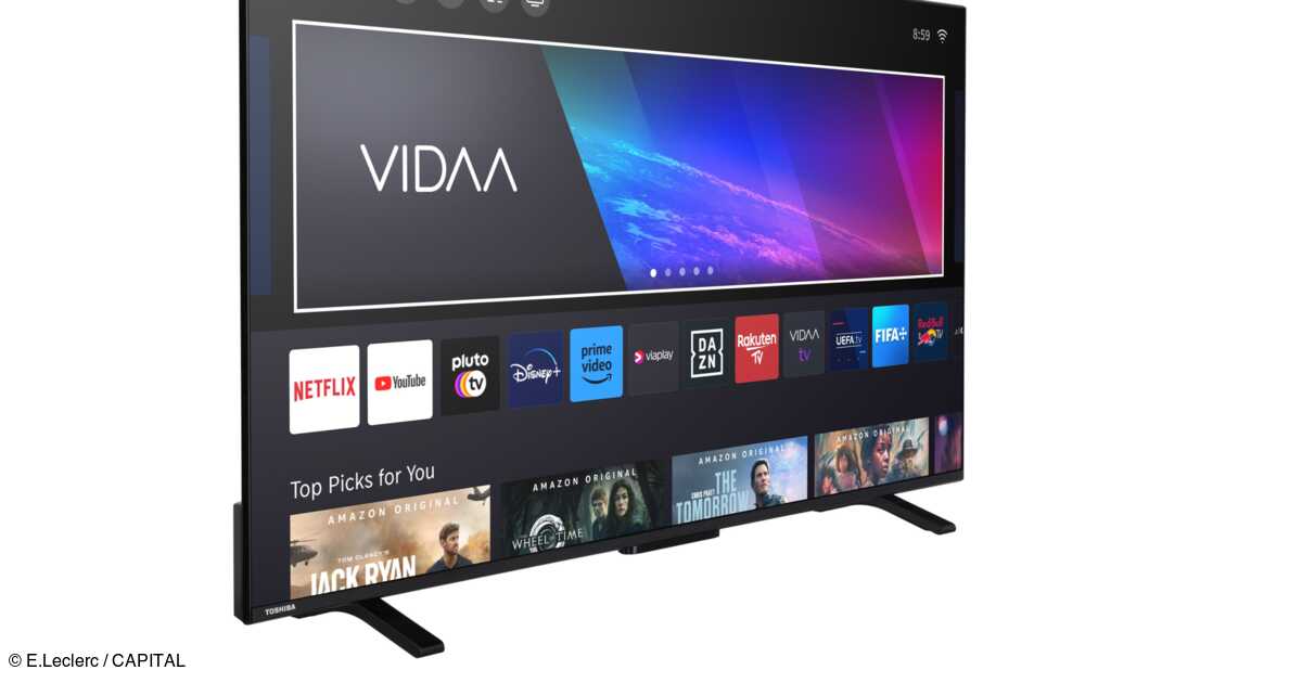 Cette TV QLED 55" signée Toshiba vous attend chez E.Leclerc