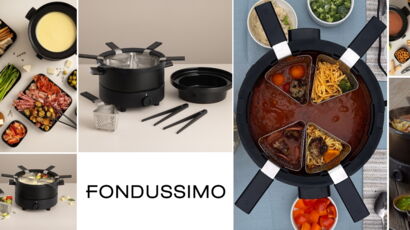 Remportez un appareil à fondue Evolution Mini 3-en-1, Fondussimo parfait pour des moments conviviaux !