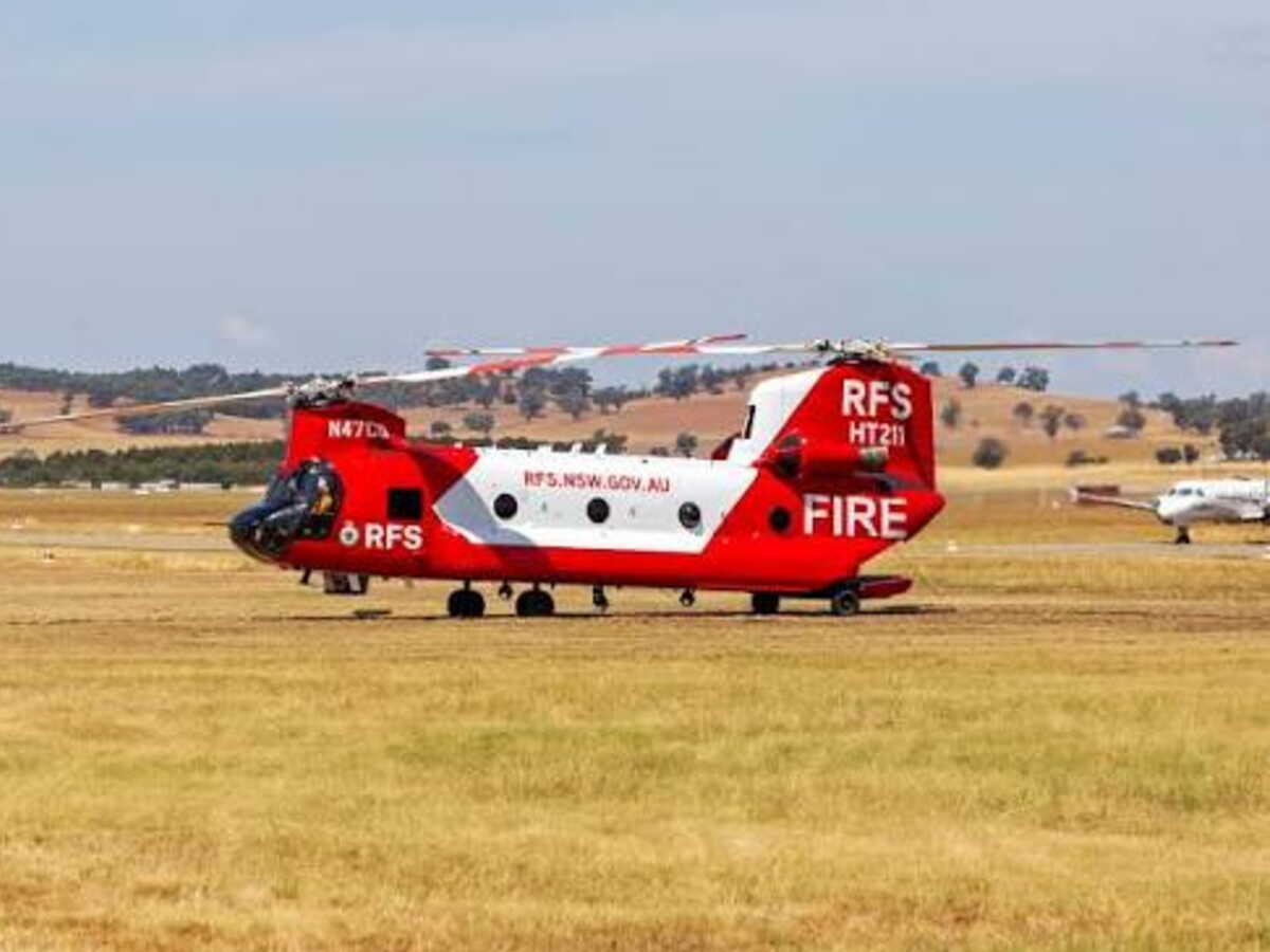 Un Chinook et un Bell 412 : le renfort australien qui aide la France contre les feux