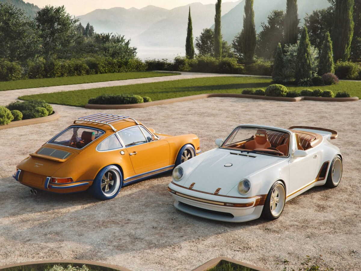 Louis Vuitton s’associe à Singer pour créer deux Porsche 911 d’exception