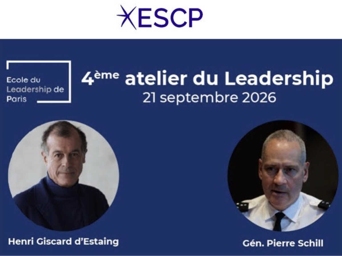 Henri Giscard d’Estaing vous donne rendez-vous pour un nouvel "Atelier du Leadership"