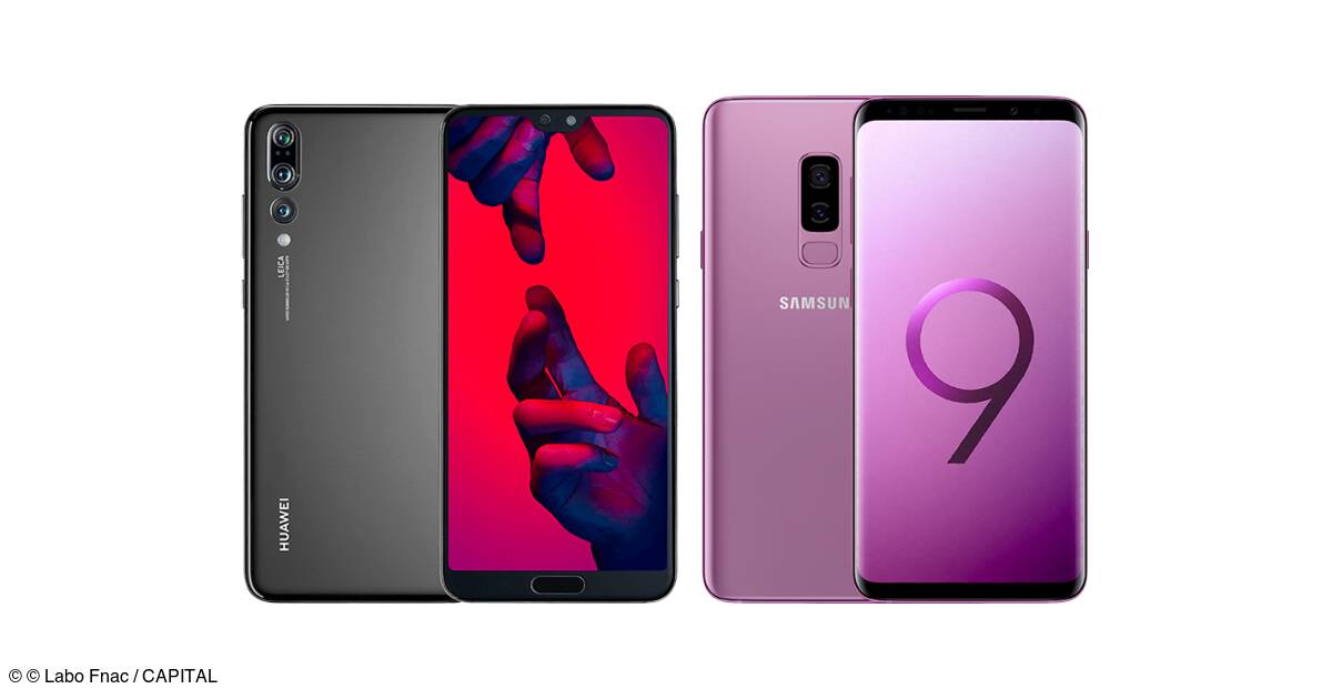 Samsung Galaxy S9 Et Huawei P20 Pro On A Compare Leurs