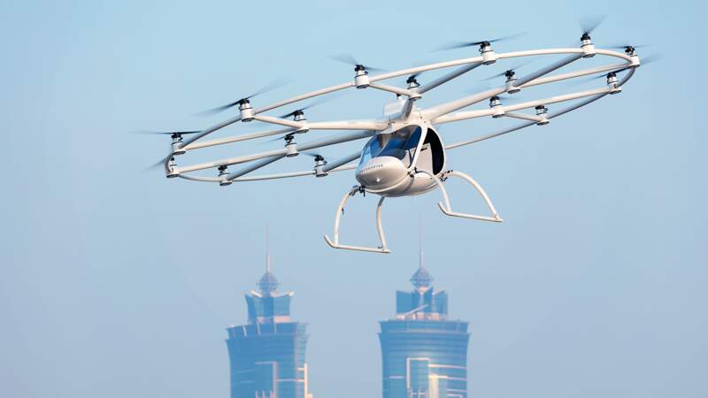 Un drone-taxi autonome