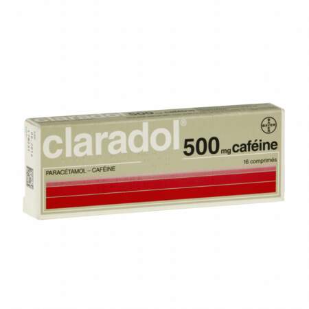 À privilégier : Claradol 500 Mg caféine, 16 comprimés