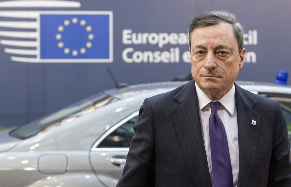 Mario Draghi, président de la Banque centrale européenne   