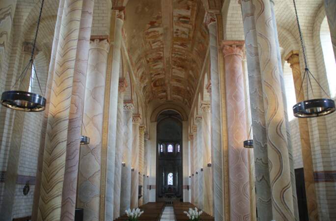 L'abbatiale de Saint-Savin sur Gartempe