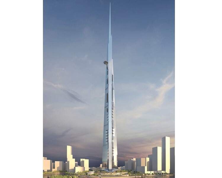 N°1 - Kingdom tower à Jeddah (Arabie Saoudite)