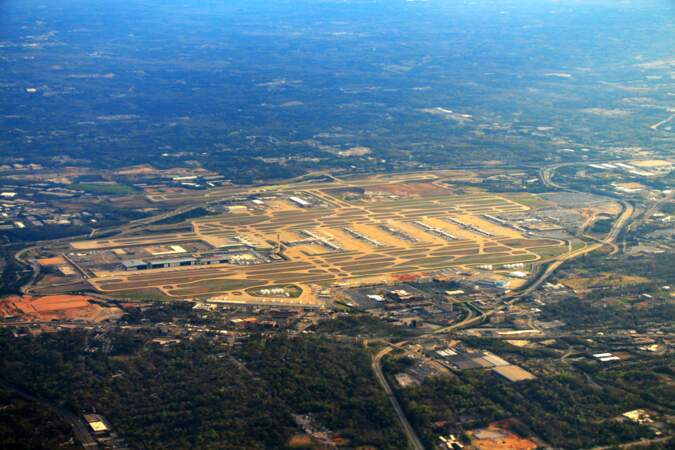 1er : Aéroport international Hartsfield-Jackson d'Atlanta (Etats-Unis)