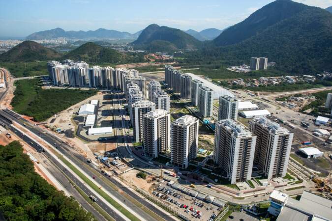 Le village olympique : 31 immeubles, 3.000 chambres…