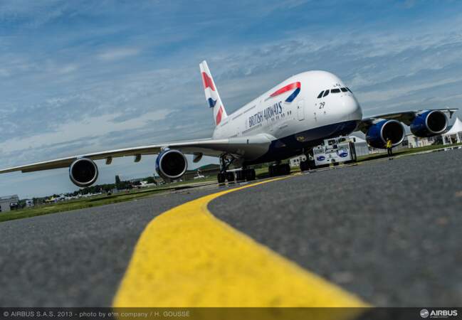 Le nouvel A380 aux couleurs de British Airways