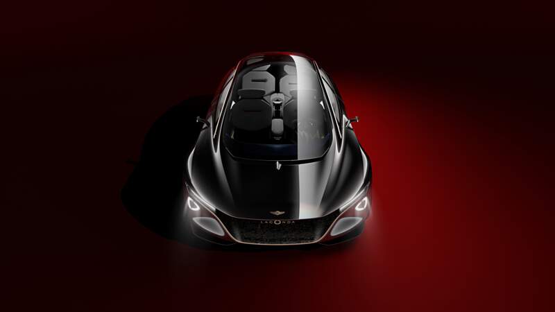 Aston Martin Lagonda Vision - Toit vitré panoramique/ Vue Avant