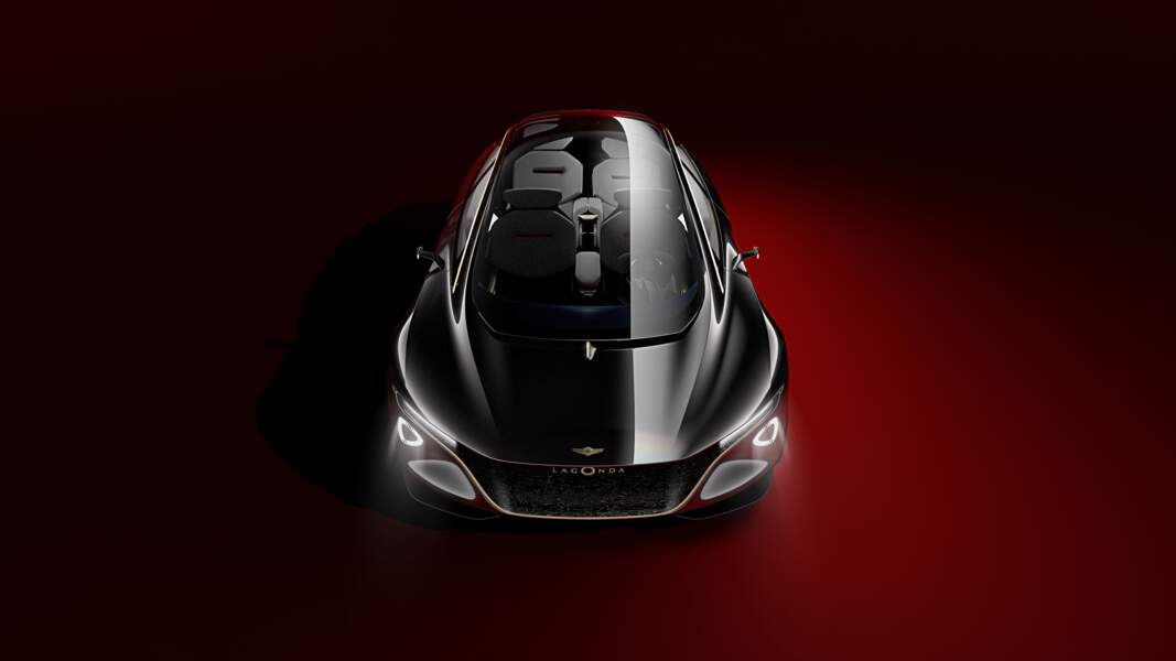 Aston Martin Lagonda Vision - Toit vitré panoramique/ Vue Avant