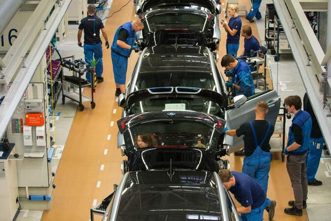 Ligne de production de la BMW I3