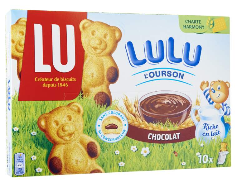 Gâteau Lulu l’ourson LU 