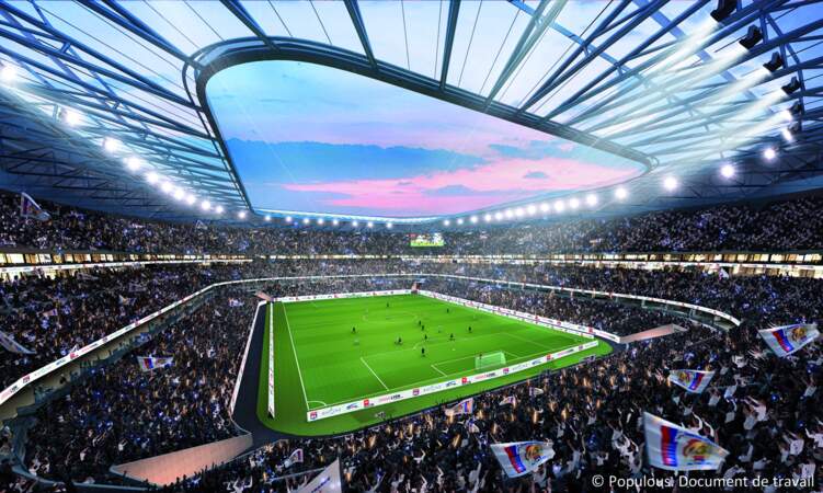 Football. Infrastructures de l'Euro 2016.. Le nouveau stade