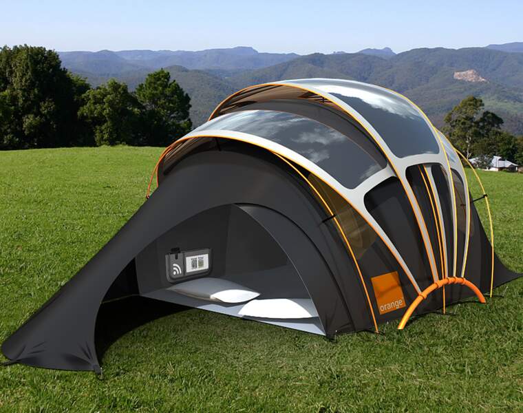 Les tentes de camping seront éclairées à l’énergie solaire