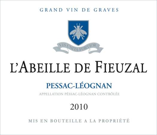 Pessac-léognan (L’Abeille de Fieuzal 2010 - blanc sec) 