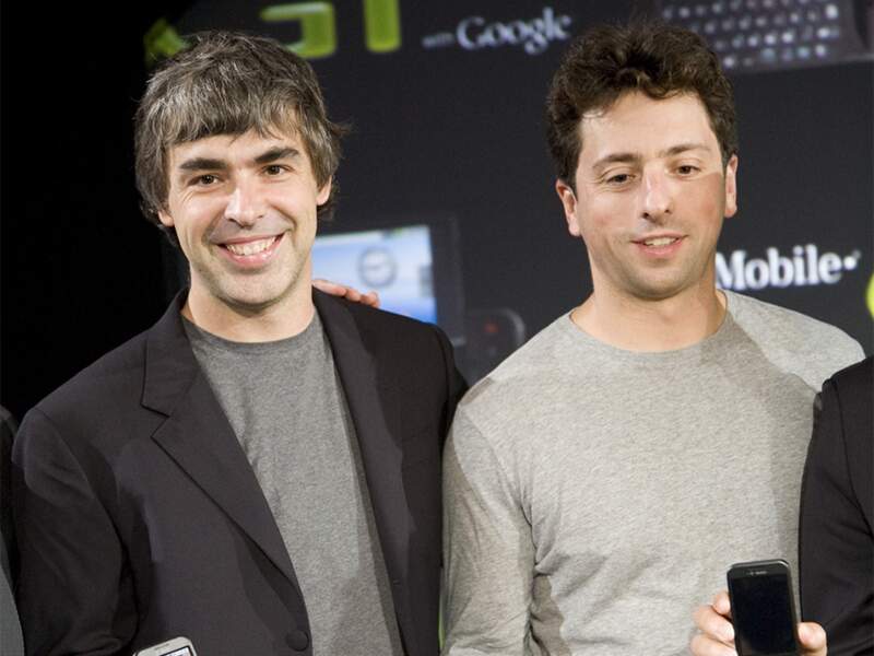 Sergueï Brin et Larry Page, Google : leur empire draine un tiers de la publicité mondiale en ligne