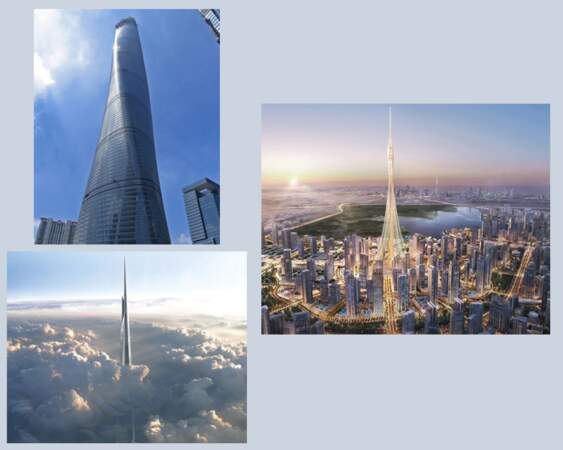 Les tours les plus hautes du monde