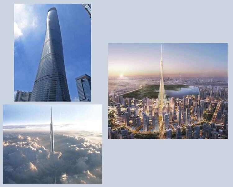 Les tours les plus hautes du monde