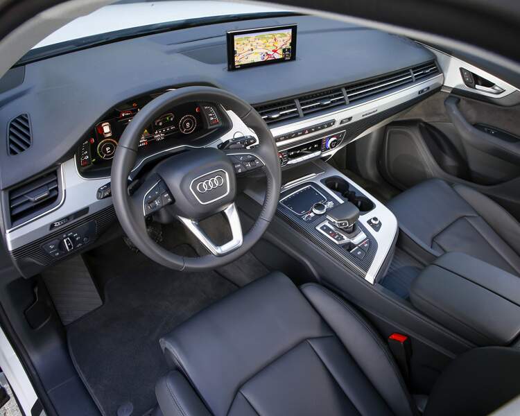 Audi Q7 : une navigation de précision  