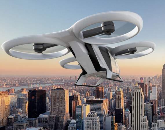 La foire aux taxis-drones s’emballe à travers le monde
