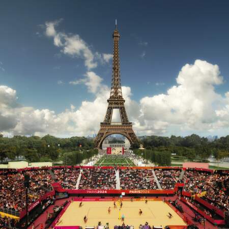 Le Beach Volley sous la tour Eiffel 