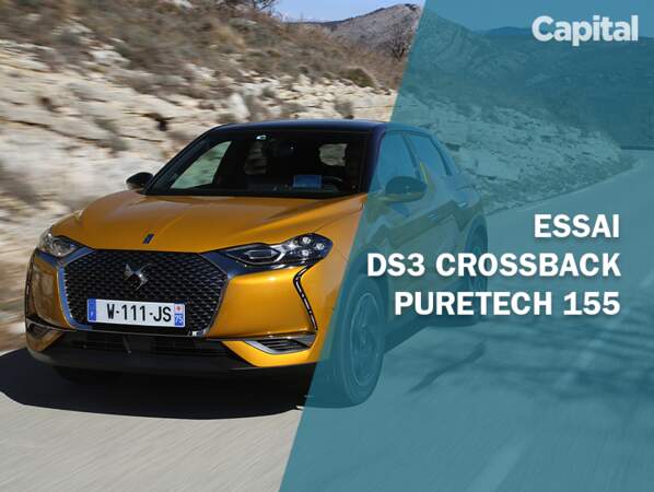 Essai DS3 Crossback PureTech 155 Performance Line +