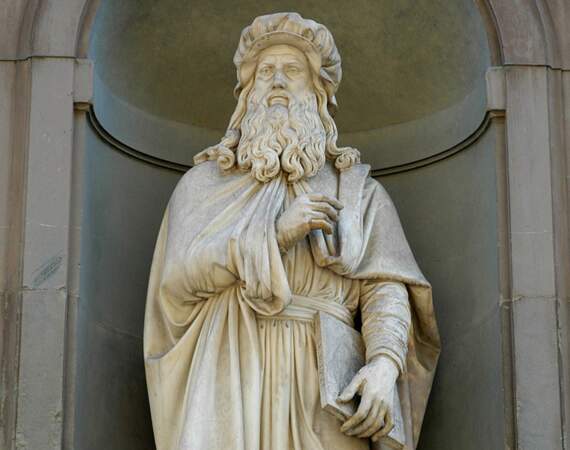 Léonard de Vinci (1452-1519), peintre, sculpteur, inventeur et génial touche-à-tout