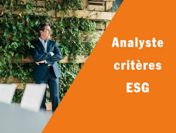 Analyste critères ESG - Il scrute les placements éthiques