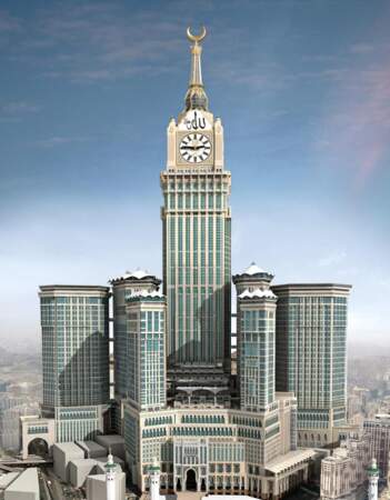 8 ans - Makkah Clock Royal, Arabie Saoudite (2012) : 601 mètres