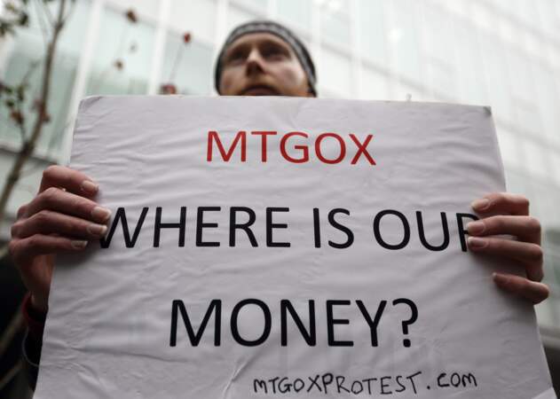 Février 2014 - La plateforme d’échange MtGox fait faillite