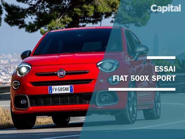Essai Fiat 500X Sport FireFly T4 150 ch DCT