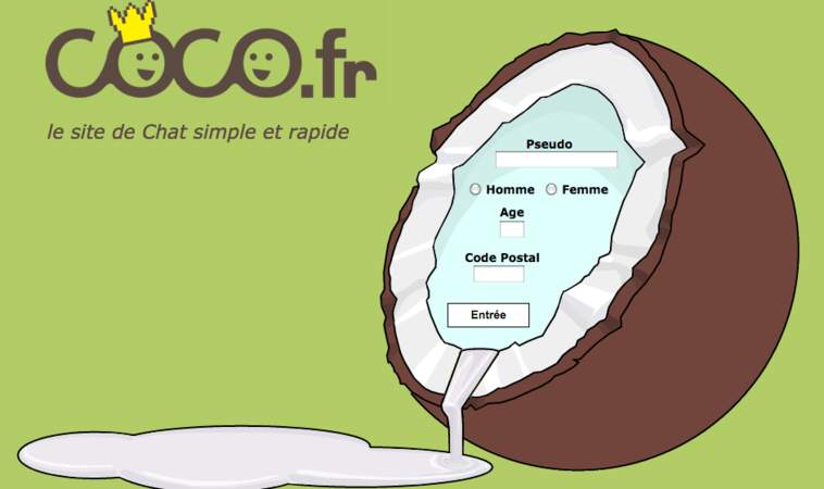 Coco, un site de chat et de partages