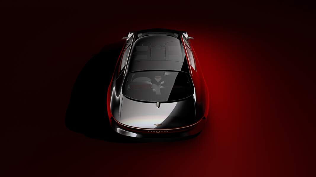 Aston Martin Lagonda Vision - Toit vitré panoramique/ Vue Arrière