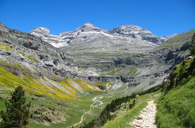 Le Mont Perdu dans les Pyrénées