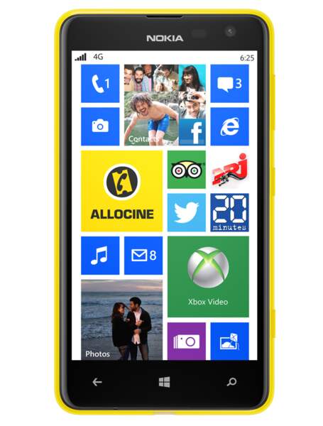 Le meilleur smartphone entrée de gamme : Nokia Lumia 625