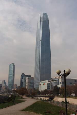 8 ans - Gran Torre, Santiago du Chili (2014) : 300 mètres