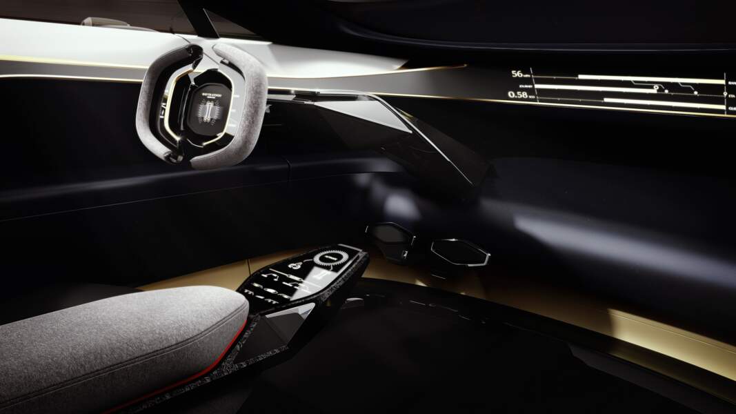 Aston Martin Lagonda Vision - Poste de pilotage