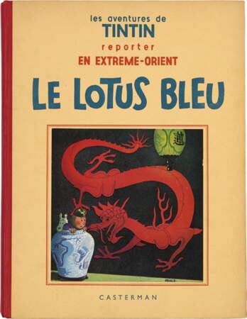 Hergé : L'album "Le Lotus Bleu"