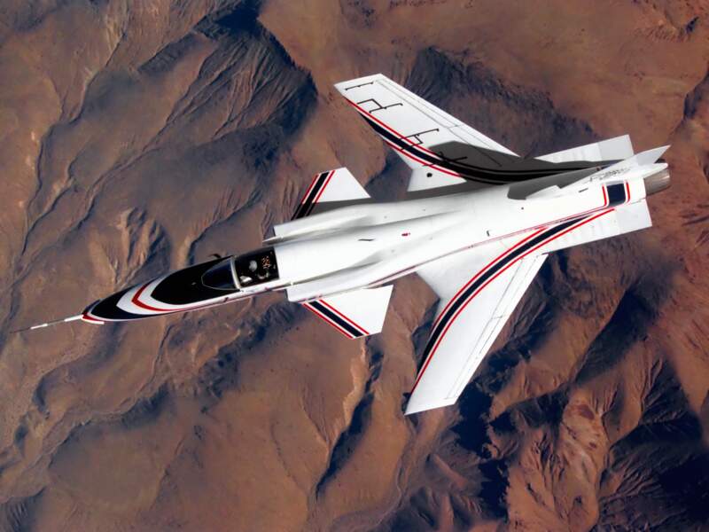 Grumman X-29 : les ailes inversées