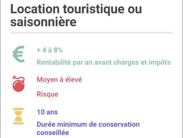 Location touristique ou saisonnière via Airbnb