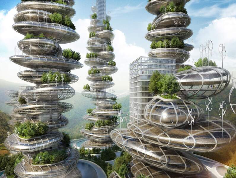 L’architecture fera corps avec la nature : les tours de Shenzhen de Caillebaut (Chine)