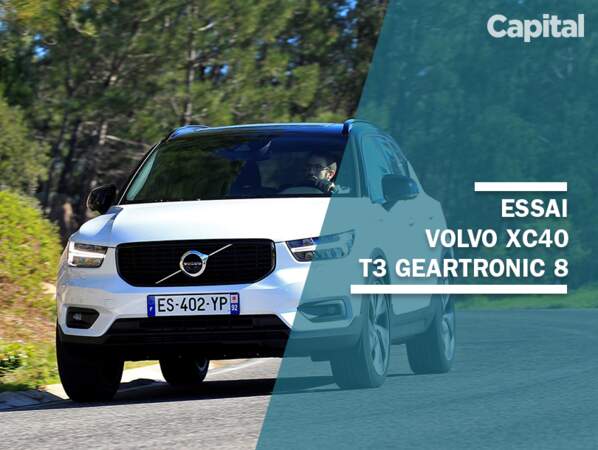 Notre avis sur la Volvo XC40 T3 Geartronic