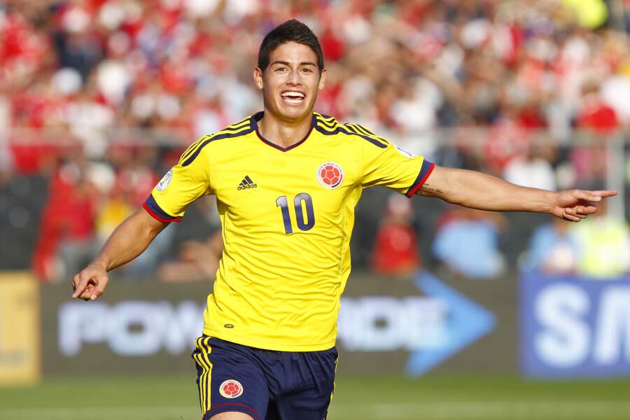 James Rodriguez (Colombie) : 37 millions d'euros